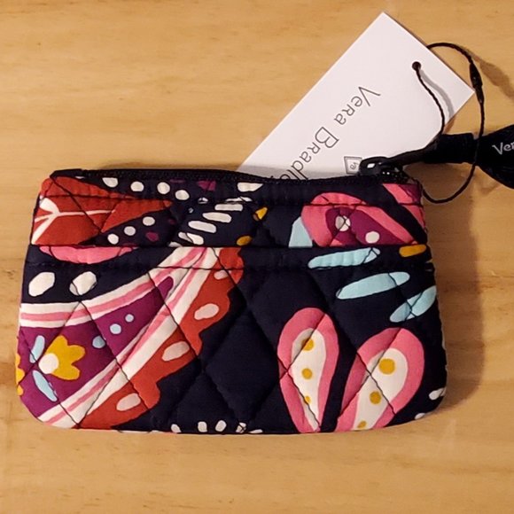 Vera Bradley Painted Paisley Coin Purse - Picture 3 of 6